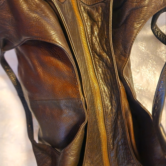 Dark Brown Soft Leather Purse by Sigrid Olsen - Picture 4 of 10